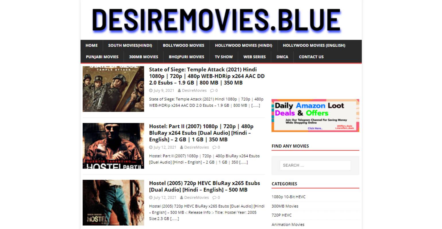Desiremovies – Download Latest A to Z Bollywood, Hollywood movies