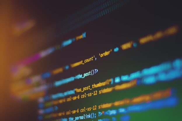 A picture of a computer screen with code displayed, something ThriveDX offers in their coding boot camp course