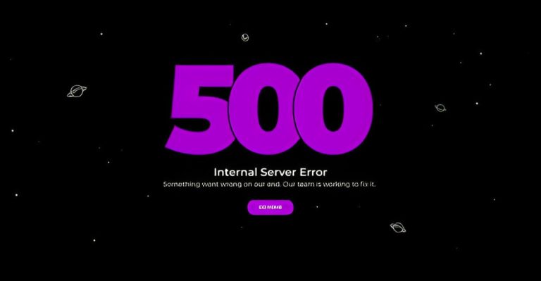 http error 500